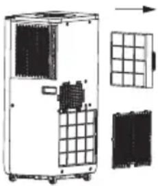 UFESA Alaska 7 - Manteniment dels filtrres d'aire - 1