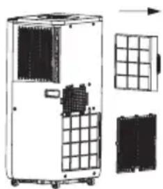 UFESA Alaska 7 - Wartung des Luftfilters - 1