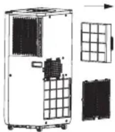 UFESA Alaska 7 - Manutenção do filtró de ar - 1