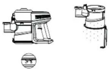 UFESA Kalahari - Cleaning the dust container and filters - 1