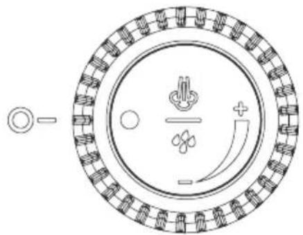 UFESA Palermo - The steam knob: - 1