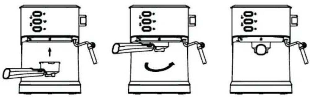 UFESA CE7240 - VORBEREITUNG IHRER KAFFEEMASCHINE - 1