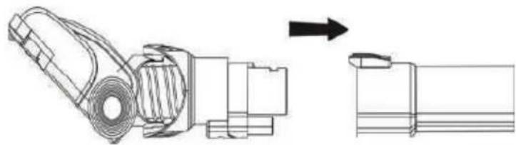UFESA Sena - Assemble motorized floor head: - 1
