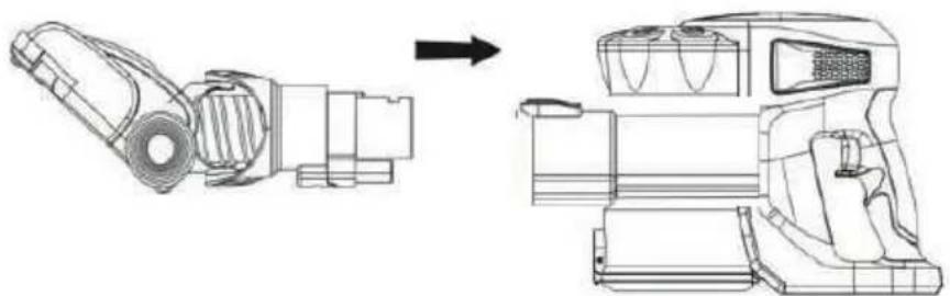 UFESA Sena - Assemble motorized floor head: - 3