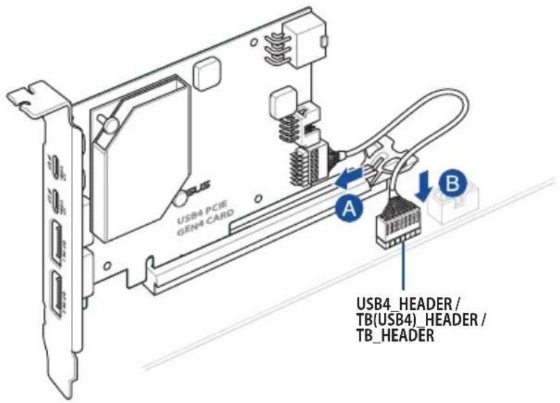 ASUS USB4 PCIE GEN4 CARD - USB4 PCIE GEN4 CARDを取り付ける - 4