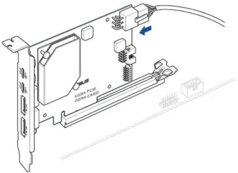 ASUS USB4 PCIE GEN4 CARD - USB4 PCIE GEN4 CARDを取り付ける - 6