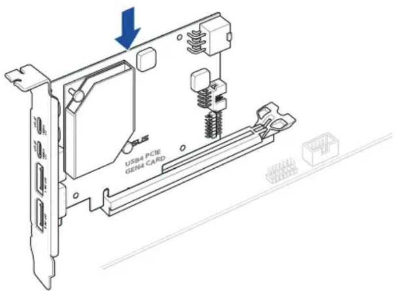 ASUS USB4 PCIE GEN4 CARD - USB4 PCIE GEN4 CARDを取り付ける - 3