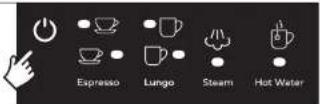 UFESA Supreme Barista - Ajustar as escolhas do utilizador - 1