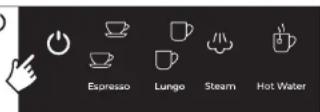 UFESA Supreme Barista - Setting auto shut off time - 1