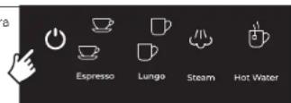UFESA Supreme Barista - Selección del tiempo de auto apagado - 1