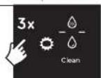 UFESA Supreme Barista - Cleaning water circuit using tablets - 3