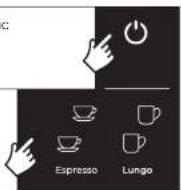 UFESA Supreme Barista - Selecting coffee strength - 1