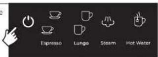UFESA Supreme Barista - Definir o tempo de desligamento automático - 1
