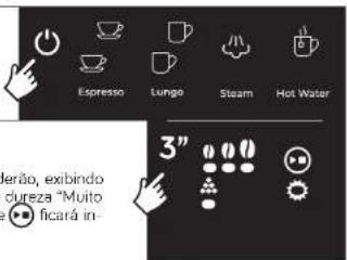UFESA Supreme Barista - Seleccionar a dureza da água - 6
