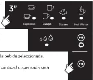 UFESA Supreme Barista - Personalización de ajustes - 2