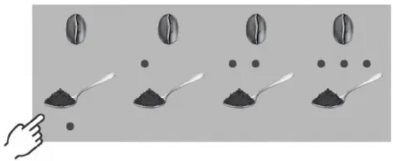 UFESA Sensazione - Zubereitung von Espresso-Kaffee - 1