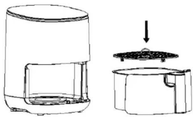 CECOTEC Cecofry Deluxe Rapid Sun - PIÈCES ET COMPOSANTS - 2