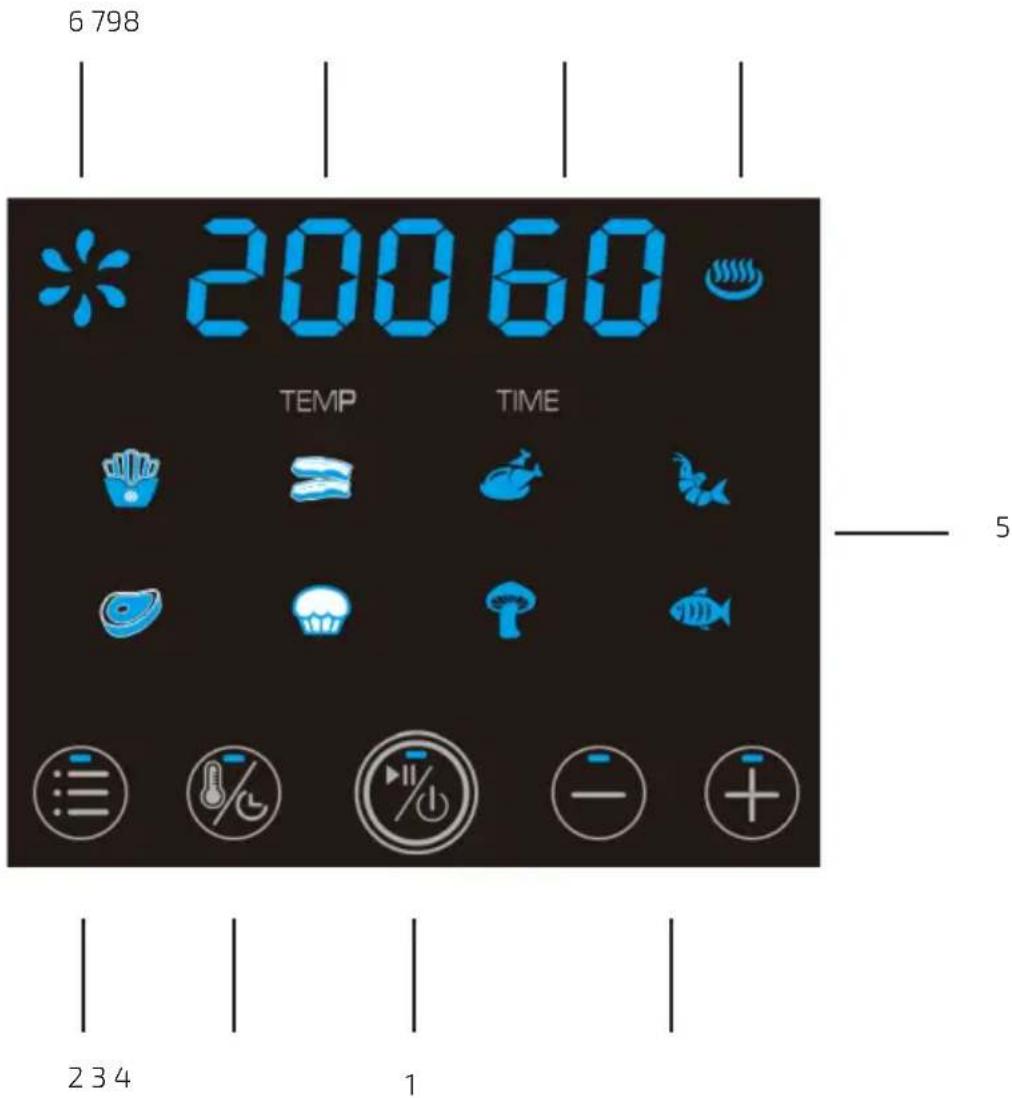 CECOTEC Cecofry Deluxe Rapid Sun - PIÈCES ET COMPOSANTS - 5