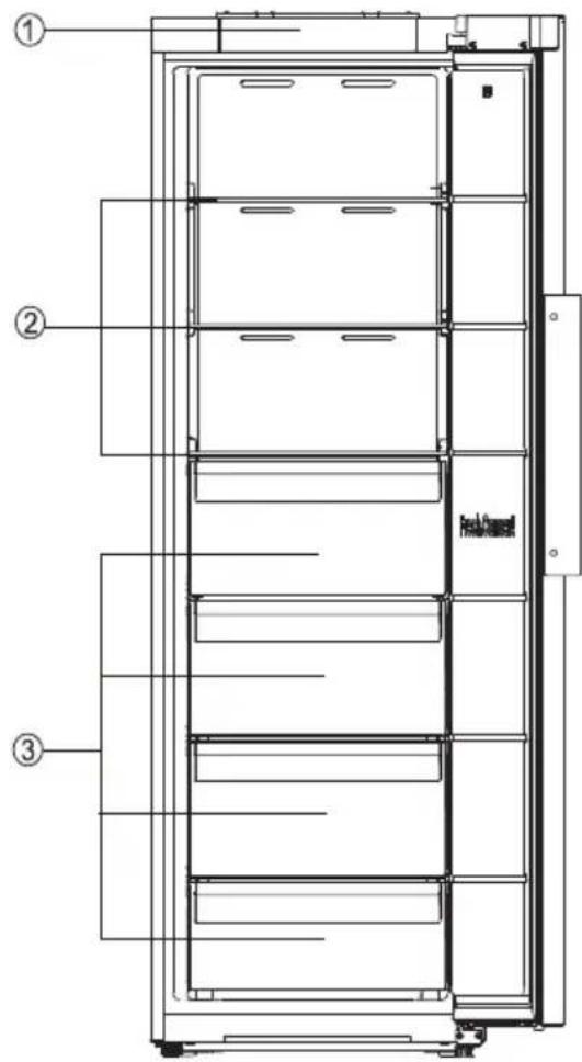 HISENSE FT5K310GSFC - Beskrivelse af apparatet - 1