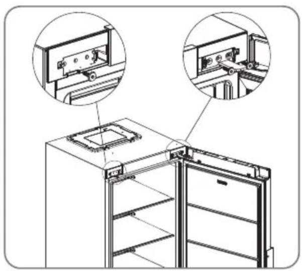 HISENSE FT5K310GSFC - Inversión de la puerta - 2