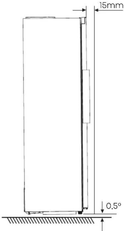 HISENSE FT5K310GSFC - Poziomowanie urządzenia - 1