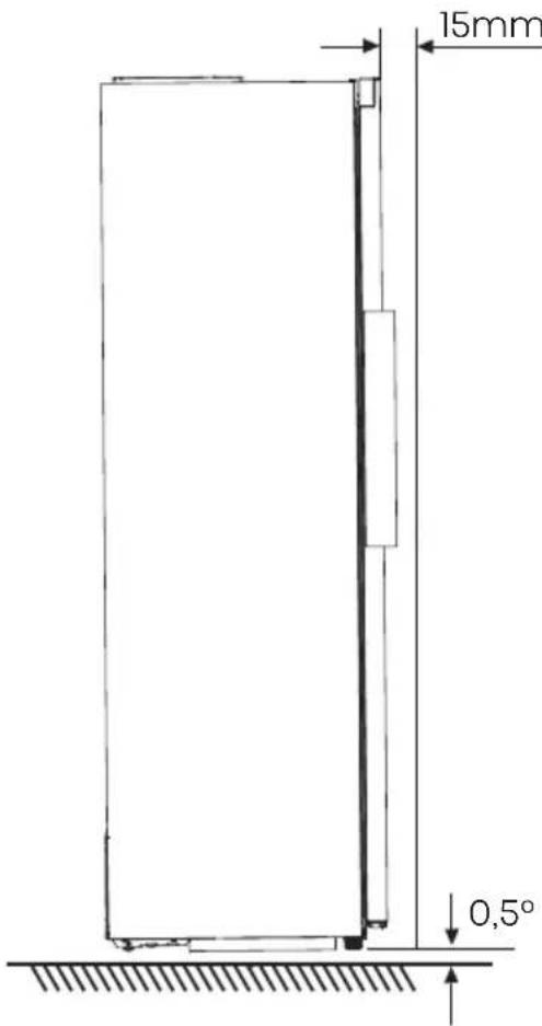 HISENSE FT5K310GSFC - Nivellering van het apparaat - 1