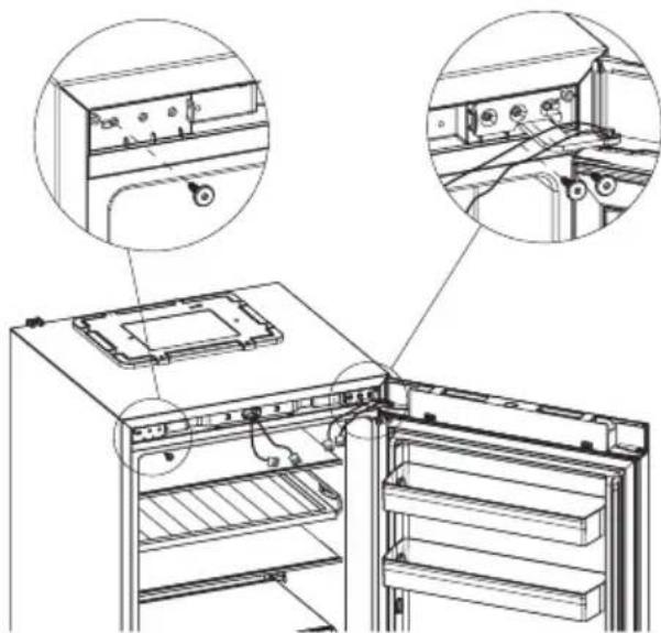 HISENSE FT5K310GSFC - Obrácení dveří - 1