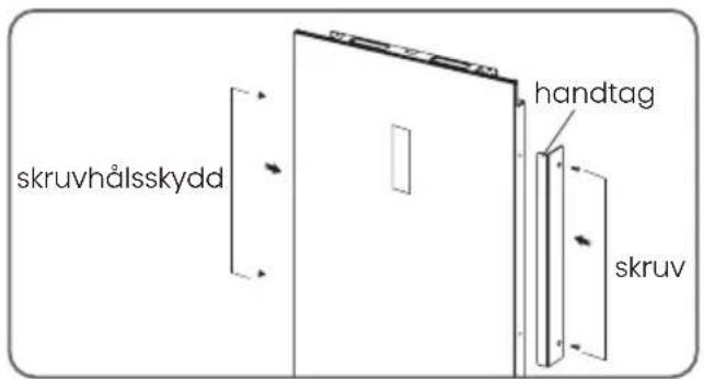HISENSE FT5K310GSFC - Omvändning av dörren - 4