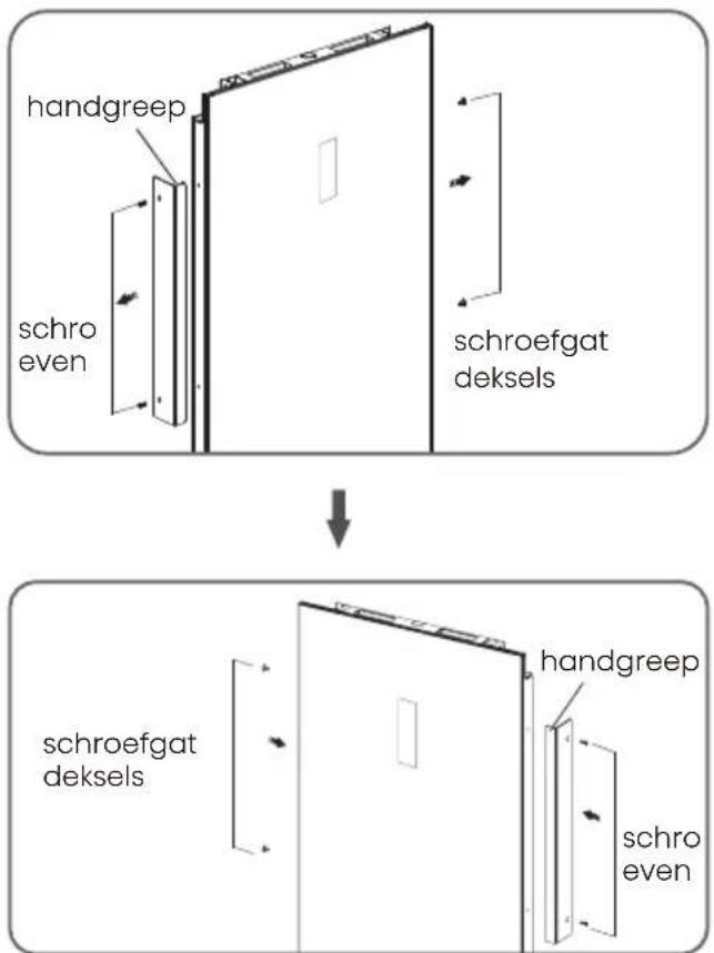HISENSE FT5K310GSFC - Omkeren van de deur - 3