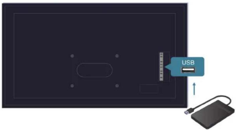 HISENSE 75A7N - No se puede utilizar la grabación programada. - 1