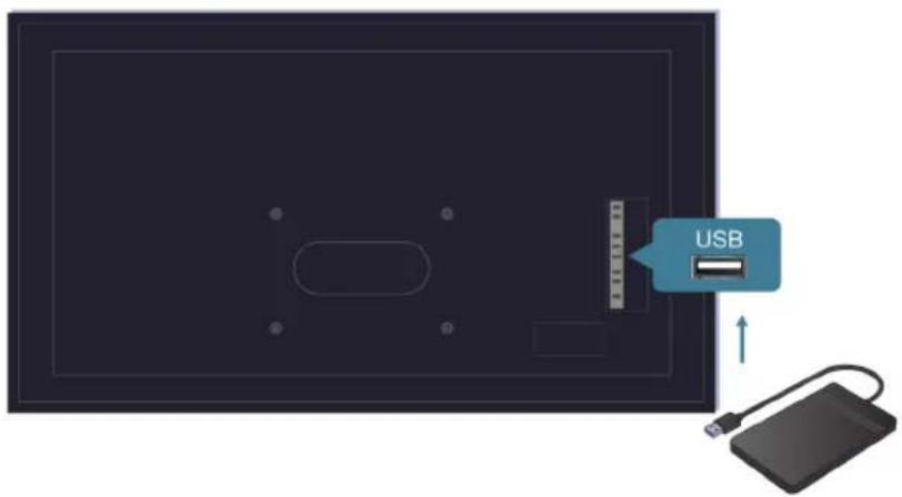 HISENSE 75A7N - L'enregistrement programmé ne peut pas être utilisé. - 1