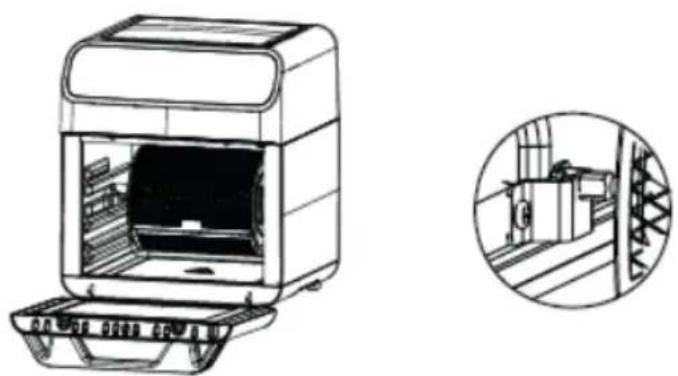 UFESA Magister - HOW TO ASSEMBLE ROTATING BASKET AND BARBECUE FORK - 2
