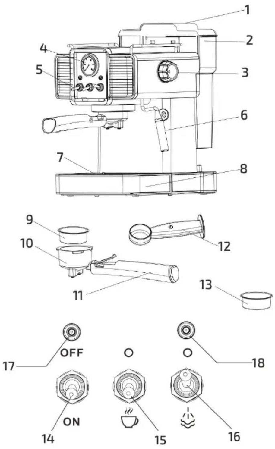 CECOTEC Power Espresso 20 Tradizionale - COPYRIGHT - 1