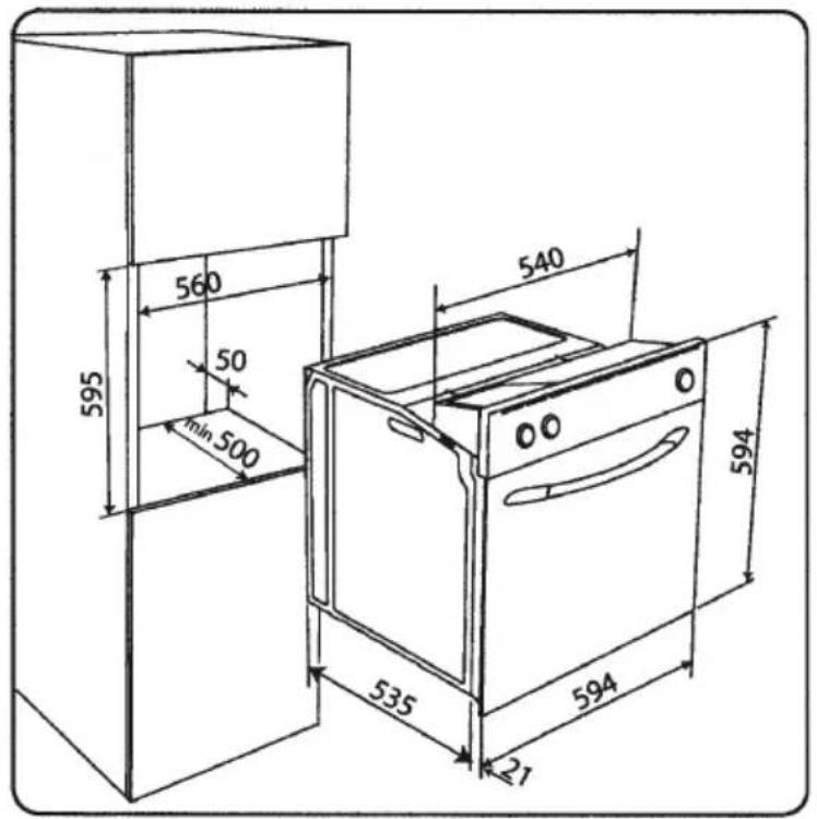 BORETTI BPMDN60ZWL - Anweisungen zur richtigen Installation (Abb. 1; 2; 3) - 1