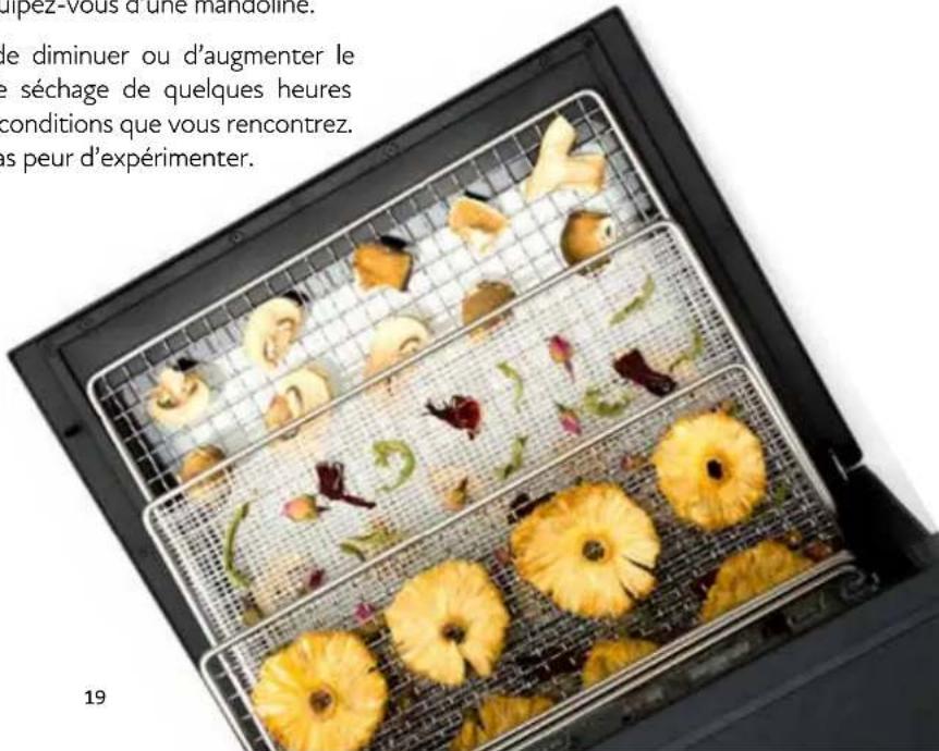 SIMEO Nutridry DRP500 - Quelle est la durée d'un cycle de séchage? - 1