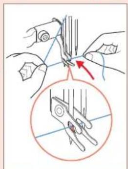 BABY LOCK Applaud - Enfilage des aiguilles - 4