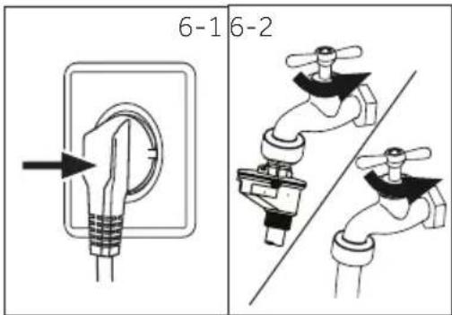 HAIER HWD120-B1558U-S - Raccordement d'eau - 1