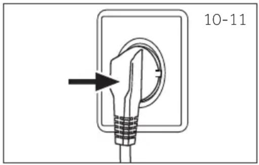 HAIER HWD120-B1558U-S - Raccordement électrique - 1