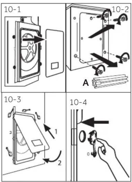 HAIER HWD120-B1558U-S - harque : Mise au rebut des emballages - 1