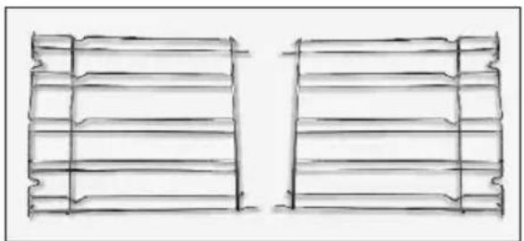 HOOVER HON602X-TN - Grilles laterales - 1