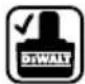 DEWALT DW076 - Etiketterna på laddaren och batteriepaketet - 7