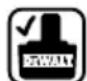 DEWALT DW076 - Schilder am Ladegerät und am Akku - 7