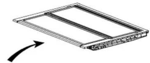 HAIER HDPW5620BNPK - Foldable shelf - 1