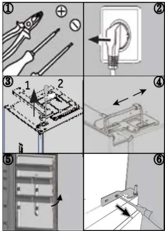 HAIER HDPW5620BNPK - Assembly steps - 1