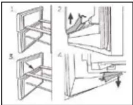 HAIER HDPW5620BNPK - Removable auxiliary door gaskets - 1
