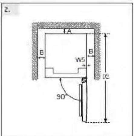 HAIER HDPW7620AANPK - Ventilaton cross-section - 2