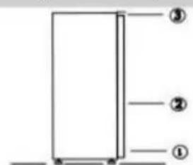 HAIER HATO 174 DE - Odwrócenie drzwi urzadzenia - 5