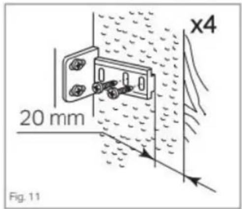 HAIER HATO 174 DE - Mounting the fascia door - 1