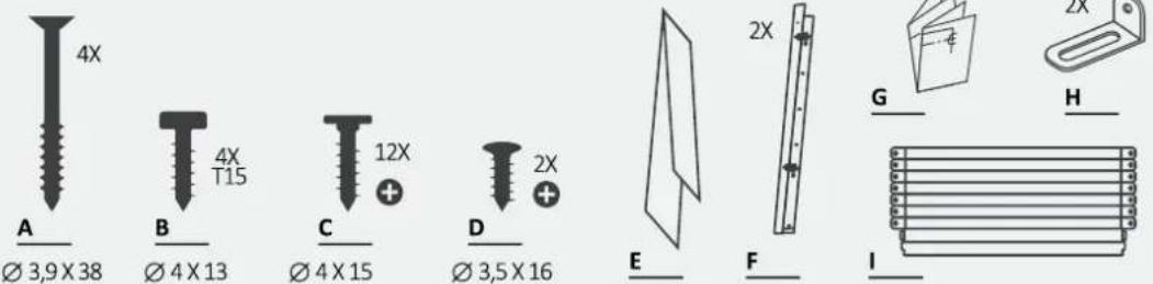 HAIER XI 6B0M4PDB - Εργαλεία εγκατάστασης - 2