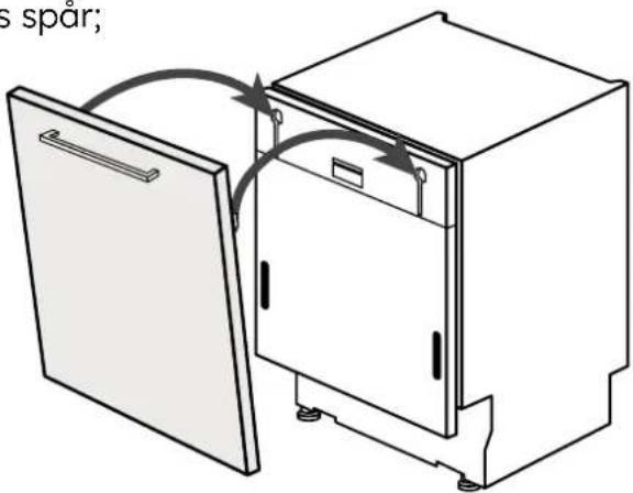 HAIER XS 6B0M4PDB - Anvisningar för installation av diskmaskinen - 2
